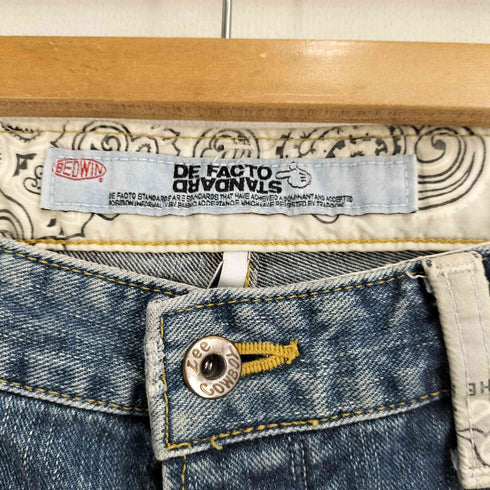 リー Lee ボタンフライ ウォッシュ デニムパンツ メンズ JPN:L