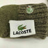 ラコステ LACOSTE ケーブルニット手袋 レディース