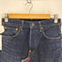 リーバイス Levis 90S 日本製 702 XX ビックE ボタン裏 J22 刻印 バックアジャスター 革パッチ ボタンフライ ステッチ デザイン リメイク デニムスカート 99年製 レディース W29 L36
