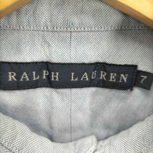 ラルフローレン RALPH LAUREN ポニー刺繍 L/S B.D シャツ レディース JPN:7号