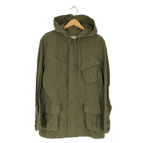 ノンネイティブ nonnative TROOPER HOODED JACKET COTTON RIPSTOP OVERDYED トルーパー フーデッド ジャケット メンズ JPN:1
