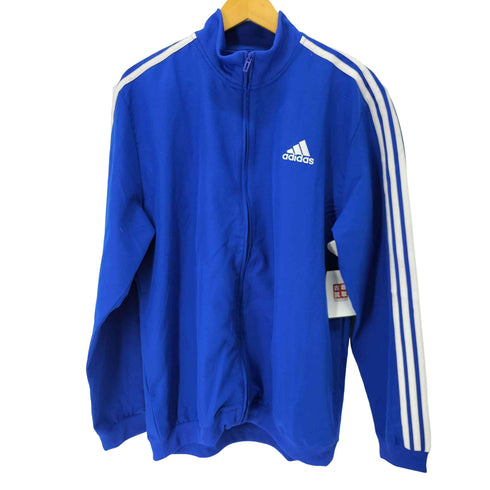 アディダス adidas 24AW AEROREADY エッセンシャルズ レギュラーフィット 3ストライプス トラックスーツ トラックジャケット メンズ XL