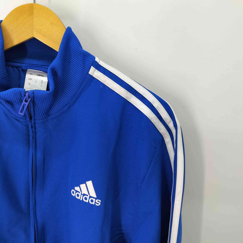 アディダス adidas 24AW AEROREADY エッセンシャルズ レギュラーフィット 3ストライプス トラックスーツ トラックジャケット メンズ XL
