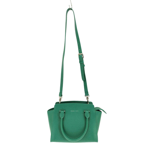 チャールズアンドキース CHARLES&KEITH 2WAY ダブルトップハンドル トラペーズ トート バッグ レディース