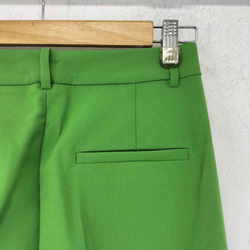 ザラ ZARA green trousers カラーパンツ スラックス レディース JPN:S