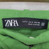 ザラ ZARA green trousers カラーパンツ スラックス レディース JPN:S