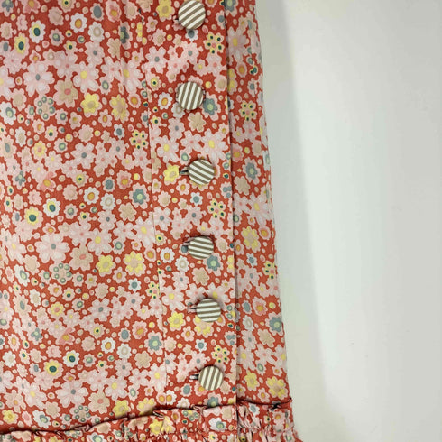 マークバイマークジェイコブス Marc by Marc Jacobs シルク100% 花柄 ミニスカート レディース 4