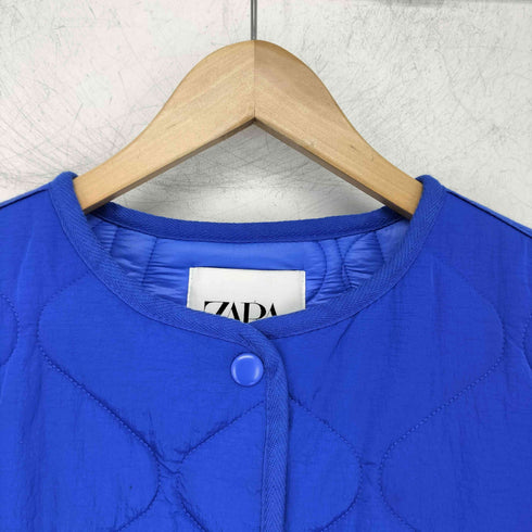 ザラ ZARA OVERSIZED QUILTED JACKET オーバーサイズキルティングジャケット レディース M