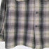 ペンドルトン PENDLETON 00s メキシコ製 VIRGIN WOOL オンブレチェック ボードシャツ ボックスシルエット メンズ import:M