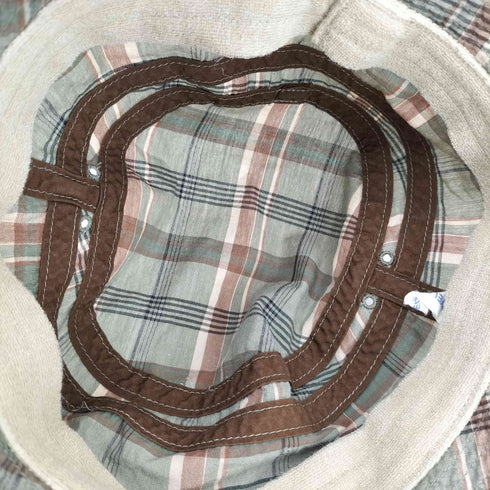 ノーロール NOROLL 別注 DEVELOPMENT OZ Madras HAT メンズ
