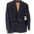 アクアスキュータム AQUASCUTUM 英国製 裏地レーヨン ダブルブレスト テーラード ジャケット 金ボタン 紺ブレ メンズ