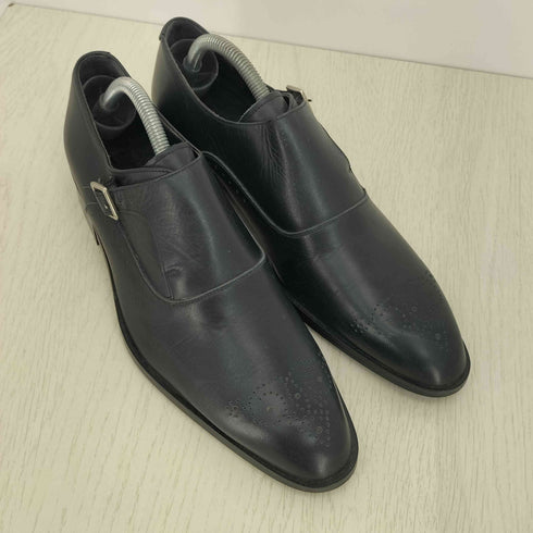 パーフェクトスーツファクトリー P.S.FA Perfect Suit FActory メダリオン モンクストラップシューズ メンズ JPN:24.5