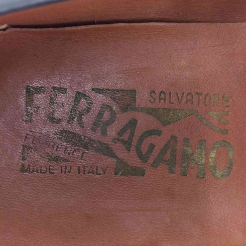 サルヴァトーレフェラガモ Salvatore Ferragamo ガンチーニ スウェードローファー レディース US:6EE