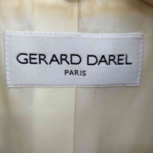 ジェラールダレル GERARD DAREL アンゴラ混 ダブルジャケット レディース 9