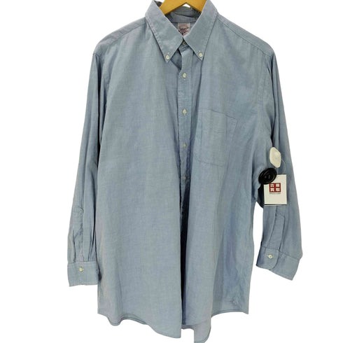 ブルックスブラザーズ BROOKS BROTHERS 90S USA製 makers タグ ボタンダウン L/S オックスフォード シャツ メンズ 17-3