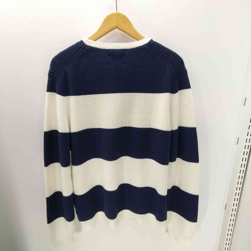 ブルックスブラザーズレッドフリース BROOKS BROTHERS REDFLEECE ウール混 クルーネック コットンニット メンズ L