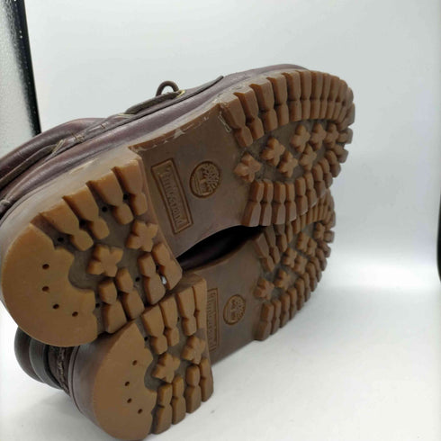 ティンバーランド Timberland 90S USA製 Authentics 3Eye Classic Lug オーセンティクス スリーアイ クラシック ラグ レザー デッキ シューズ メンズ 7.5W