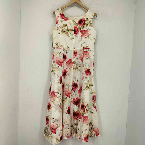 ローラアシュレイ LAURA ASHLEY 花柄 ノースリーブワンピース レディース 13