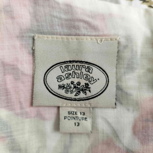 ローラアシュレイ LAURA ASHLEY 花柄 ノースリーブワンピース レディース 13