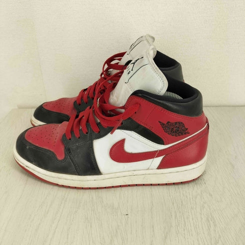 ジョーダンブランド JORDAN BRAND Air Jordan 1 Mid Bred Toe メンズ JPN:27
