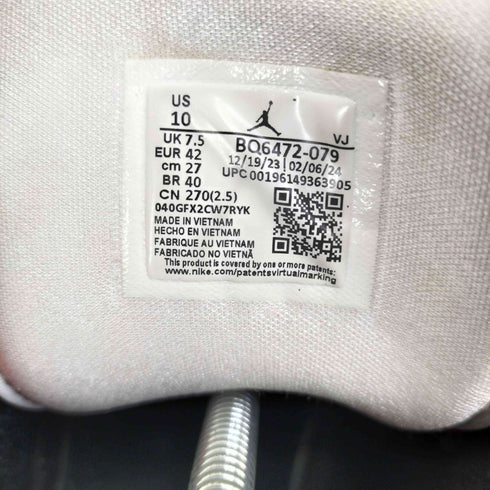 ジョーダンブランド JORDAN BRAND Air Jordan 1 Mid Bred Toe メンズ JPN:27