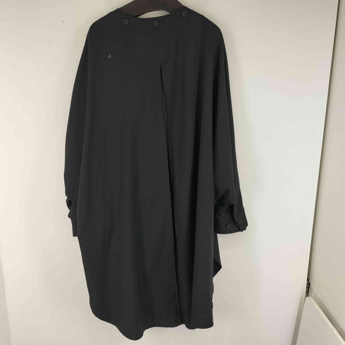 サイトバイヨウジヤマモト syte by Yohji Yamamoto 2022-23AW T/W GABARDINE STOLE COLLAR BIG SILHOUETTE COAT メンズ JPN:3