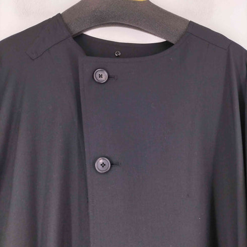 サイトバイヨウジヤマモト syte by Yohji Yamamoto 2022-23AW T/W GABARDINE STOLE COLLAR BIG SILHOUETTE COAT メンズ JPN:3