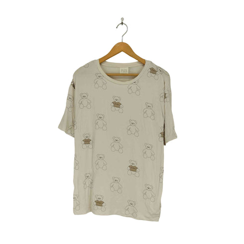 ジェラートピケ gelato pique ベア柄Tシャツ レディース ONE SIZE