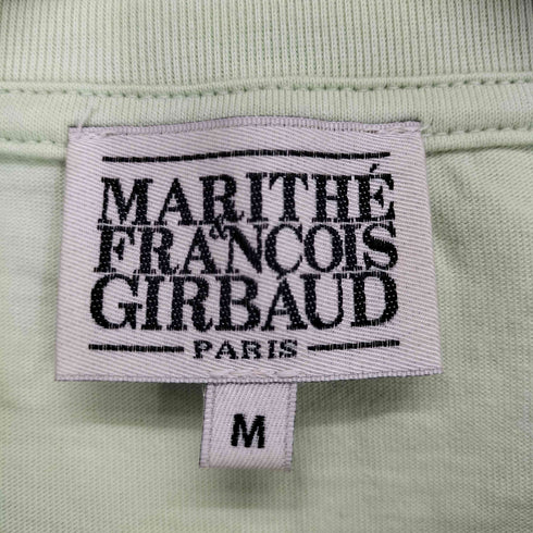 マリテフランソワジルボー MARITHE FRANCOIS GIRBAUD クラシックロゴ Tシャツ レディース JPN:M