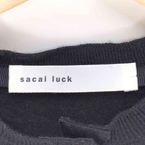 サカイラック sacai luck ボタンデザイン レイヤードカーディガン レディース JPN:1