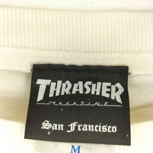 スラッシャー THRASHER フロントプリント L/S Tシャツ メンズ import:M