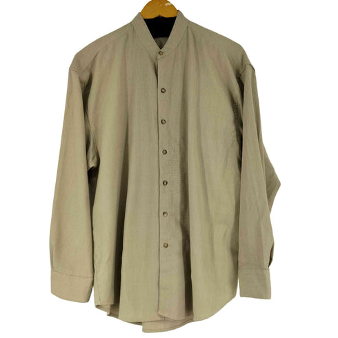 PALET L/S バンドカラーシャツ メンズ import:L