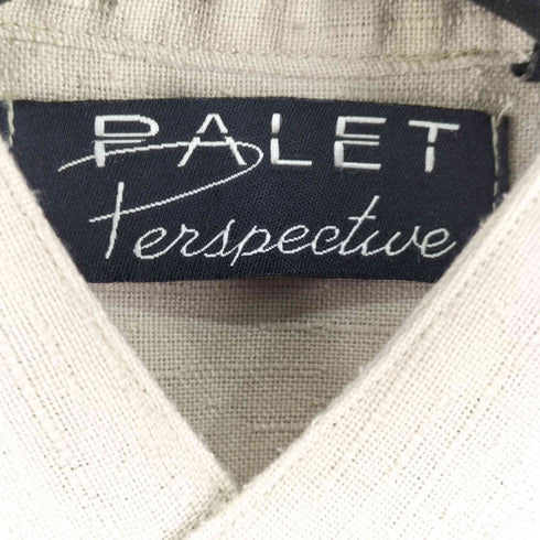 PALET L/S バンドカラーシャツ メンズ import:L