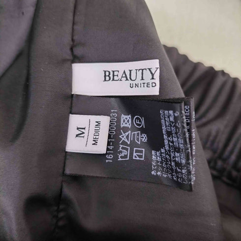 ビューティーアンドユースユナイテッドアローズ BEAUTY & YOUTH UNITED ARROWS 25AW タックワイドストレートパンツ ウォッシャブル レディース JPN:M