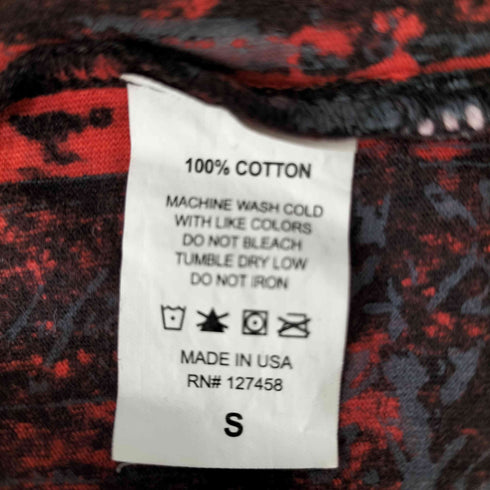 Y2K AFFLICTION プリントカットソー made in usa メンズ JPN:S