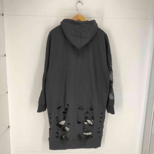 God Of Roses ダメージデザインジップパーカー メンズ JPN:2