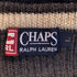 チャップスラルフローレン CHAPS RALPH LAUREN 90S ワンポイント刺繍ラグランスリーブニット メンズ import:L