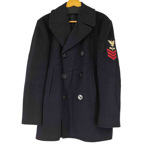 ユーエスネイビー U.S.NAVY 50S メルトン ウール ピーコート メンズ 38