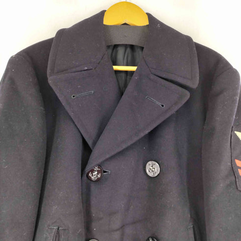 ユーエスネイビー U.S.NAVY 50S メルトン ウール ピーコート メンズ 38