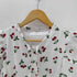 トッコクローゼット tocco closet パール釦 パワーショルダー ボウタイリボン チェリープリント ワンピース レディース JPN:M