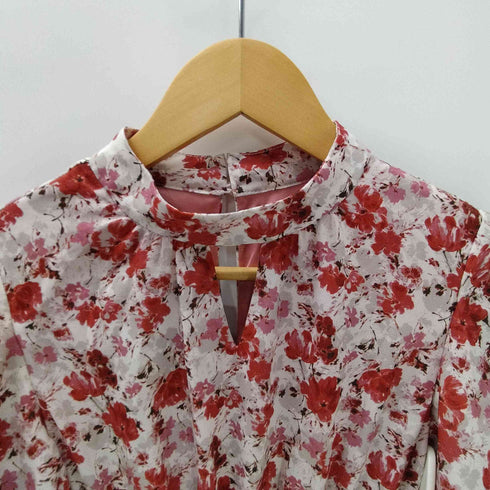 ダズリン dazzlin 22SS シャドウフラワー アートフリル ワンピース レディース FREE