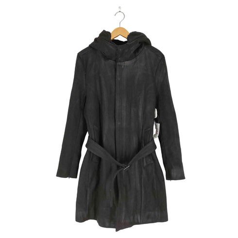 シュリセル SCHLUSSEL コーティングフーデッドコート メンズ JPN:3