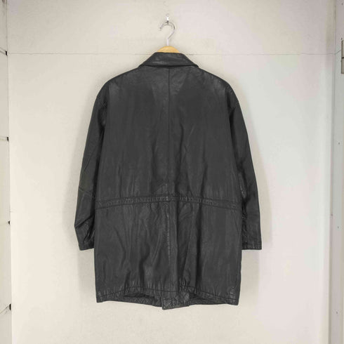 PIERRE BONEE レザーカーコート メンズ import:M