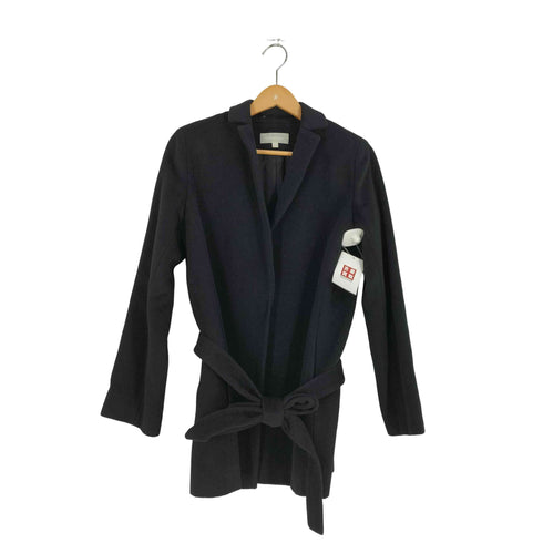 カルバンクライン CALVIN KLEIN CASHMERE カシミヤ混 ウールベルテッド ジャケット レディース