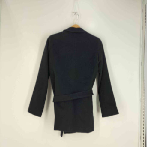 カルバンクライン CALVIN KLEIN CASHMERE カシミヤ混 ウールベルテッド ジャケット レディース