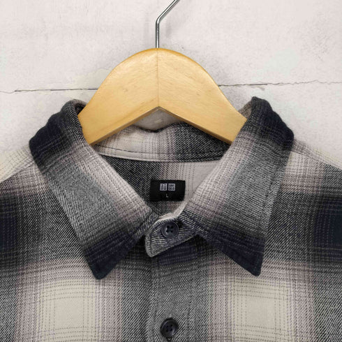 ユニクロ UNIQLO フランネルシャツ メンズ JPN:L