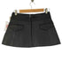 ザラ ZARA フェイクレザー 巻きスカート レディース US L XL