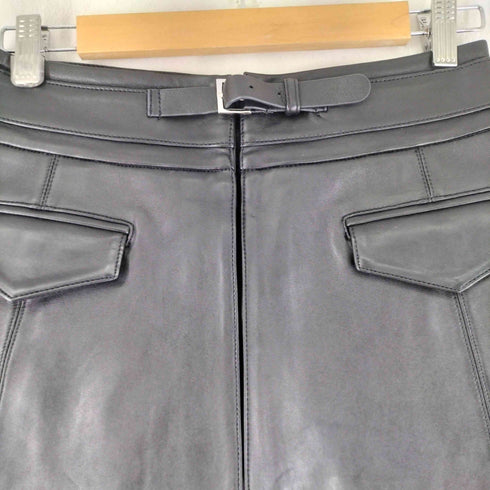 ザラ ZARA フェイクレザー 巻きスカート レディース US L XL