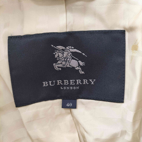 バーバリーロンドン BURBERRY LONDON ブルーフォックス ダウンコート レディース JPN:40