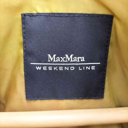 マックスマーラ MAX MARA スウェードライク 中綿ジャケット レディース 34